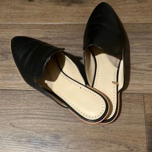 Size 10 leather mules
